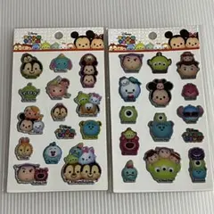 ツムツム　キラキラぷっくりシール　ディズニー