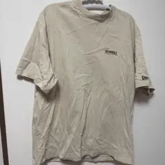 NEW ERA ロゴプリント 半袖Tシャツ ベージュのサムネイル