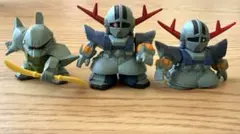 SDガンダム　フルカラー　ガン消し　ゲルググ　ジオング　パーフェクトジオング