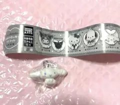 シナモロール　ふわわフロッキーマスコット　サンリオ　ガチャガチャ