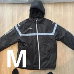 サッカー　 ペナルティ　中綿　ジャケット　ハーフコート　M ブラック