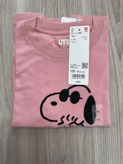 UT スヌーピー Tシャツ 110ピンク　UNIQLO