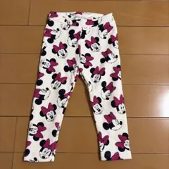 【美品】GAP×ディズニー　コラボ　レギンス　スパッツ　ミニー　90cm 2歳