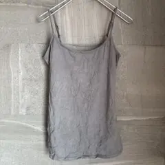 OLD NAVY 【M】 フィットキャミソール グレー シンプル 無地 軽いのサムネイル