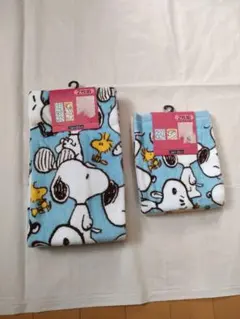 新品　ピーナッツ　スヌーピー　フェイスタオル　ハンドタオル