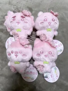 ちいかわ　ぬいぱれっと　さくらいろ　コンプリート4種セット