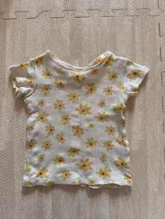 最終値下げ‼️zara 花柄 半袖 Tシャツ 12-18m 80cm