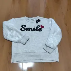 120サイズ 裏起毛トレーナー