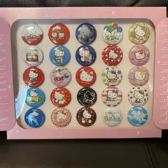 2025年最新】ハローキティ25周年記念缶バッジの人気アイテム