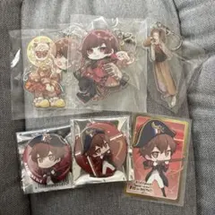 歌い手 天月 アクリルキーホルダー＆缶バッジ＆トレカ6点セット