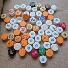 ペットボトルキャップ 約60個セット 工作素材