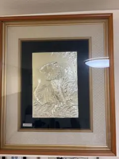 銅板 龍 レリーフ 鍛金 打ち出し 美術工芸品 縁起物 - メルカリ