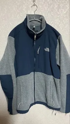 THE NORTH FACE フリースジャケット Lサイズ ネイビー/グレー