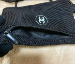 未使用品HANEL ノベルティ ショルダーバッグ スマホショルダー長さ調整できる