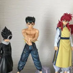 お値下げタイムセール！幽遊白書　浦飯幽助　蔵馬　飛影フィギュア多数おまけ付！