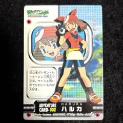 ポケモンアドバンスジェネレーション ハルカ カードダス ポケモン図鑑カード