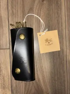 IL BISONTE キーケース ブラック イタリア製のサムネイル