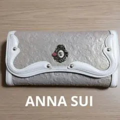 ANNA SUI アナスイ　セルパン　口金長財布　白蛇モチーフのサムネイル