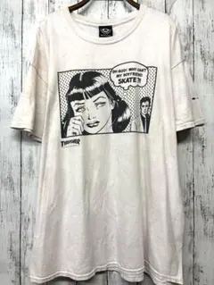 00s OLDTHRASHER ファイヤータグMAG 1989 コミックTシャツ - メルカリ