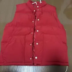 レッド ダウンベスト XLサイズ