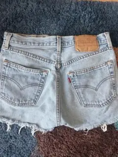 Levi's ライトブルー デニムショートパンツ