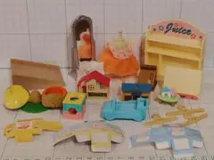 シルバニアファミリー　 森の マーケット　小物