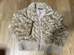 ベージュファージャケット M