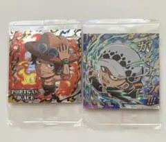 ワンピース　ウエハースシール　2枚セット