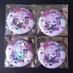 激レア　非売品　初音ミク Vocalostream 巡音ルカ　缶バッジ 初音ミクシリーズ 缶バッジ 魔法使い D 巡音ルカ: キャラグッズ