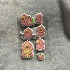 【正規品】カクレモモジリ ぷっくりシール