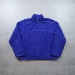 L.L.Bean フルジップ POLARTECフリース ジャケット ブルーL古着