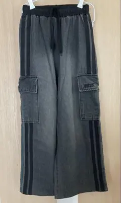 アナップ ANAPR+S グレー カーゴパンツ Sデニム