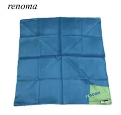 renoma 二色使い ハンカチ