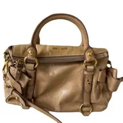 ミュウ ミュウ ヴィッテロリュクス 2WAYハンドバッグ Miu Miu