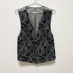 Rosalino 幾何学模様 ベスト Mサイズ