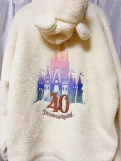 ディズニー40周年 フリースパーカー - メルカリ