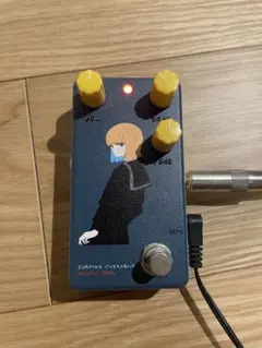 Surfing Bear Overdrive カスタムペイント 黒セーラー エフェクター】Animals Pedalの限定生産モデル、Custom