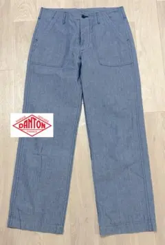 DANTON JD-2308 HCM シャンブレー ベイカーパンツ36 ダントンのサムネイル