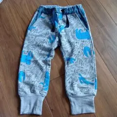 動物柄スウェットパンツ 100cm