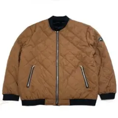 ★新品未使用★ブラウン キルティング ボンバージャケット