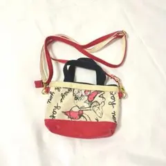ディズニー　ミニーマウス　ショルダーバッグ
