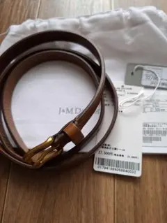 J&M DAVIDSON 新品クロコ型押ダークブラウン ベルト - メルカリ
