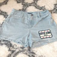 140cm　シスタージェニィ　デニムショートパンツ