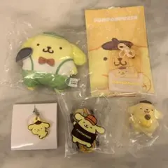 ポムポムプリン 5点セット キーホルダー