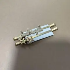 janemarpleゴールド 星形ストーンヘアピンのサムネイル