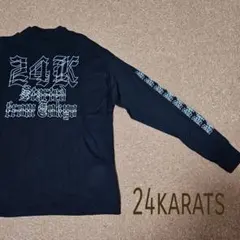 24karats　ロンT　長袖カットソー