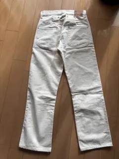 FULLCOUNT ベージュ スリムフィット デニムパンツ 日本産 W30 - メルカリ