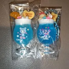 ナルミヤキャラクターズ クリームソーダマスコット ブルーベリエちゃんナカムラくん