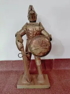 騎士の像 置物 約30cm