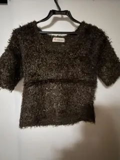 ANDRELUCIANO 半袖ニット ブラウンのサムネイル
